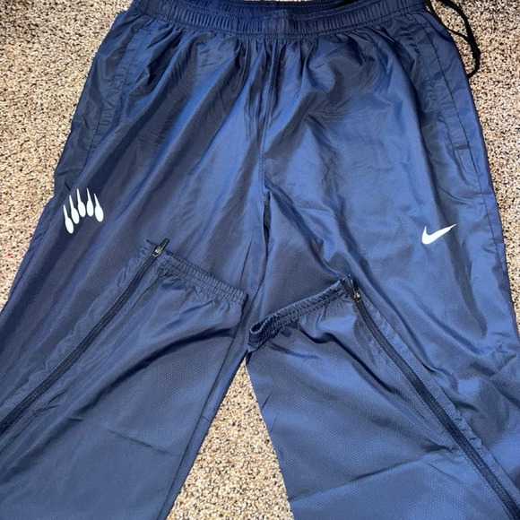 Pants - Nike Navy Blue Track Pants Size S
